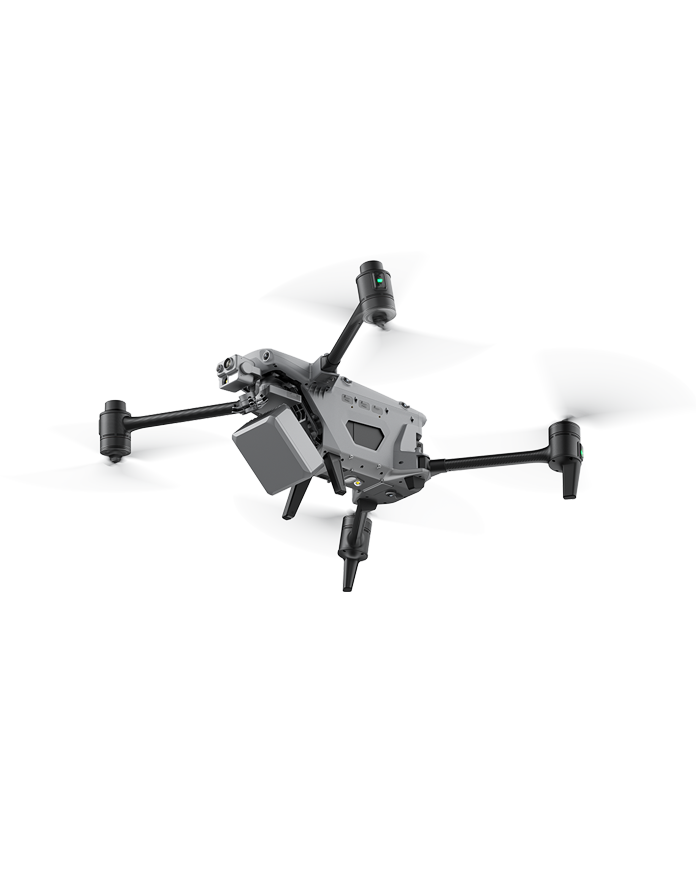 Trägerplattform Autel Alpha mit montiertem Peilmodul Tracer Air STA100